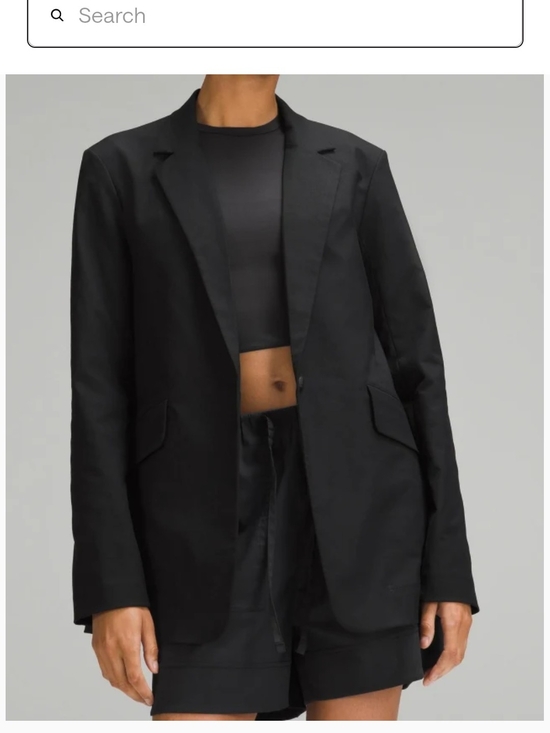lululemon athletica Jackets & Blazers - lululemon athletica Black Tailored Women's Blazer Jacket